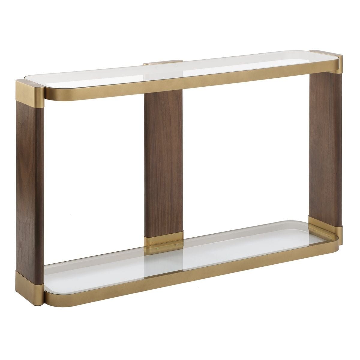 Uttermost Living Ryles Glass Console Table House of Isabella UK