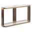 Uttermost Living Ryles Glass Console Table House of Isabella UK