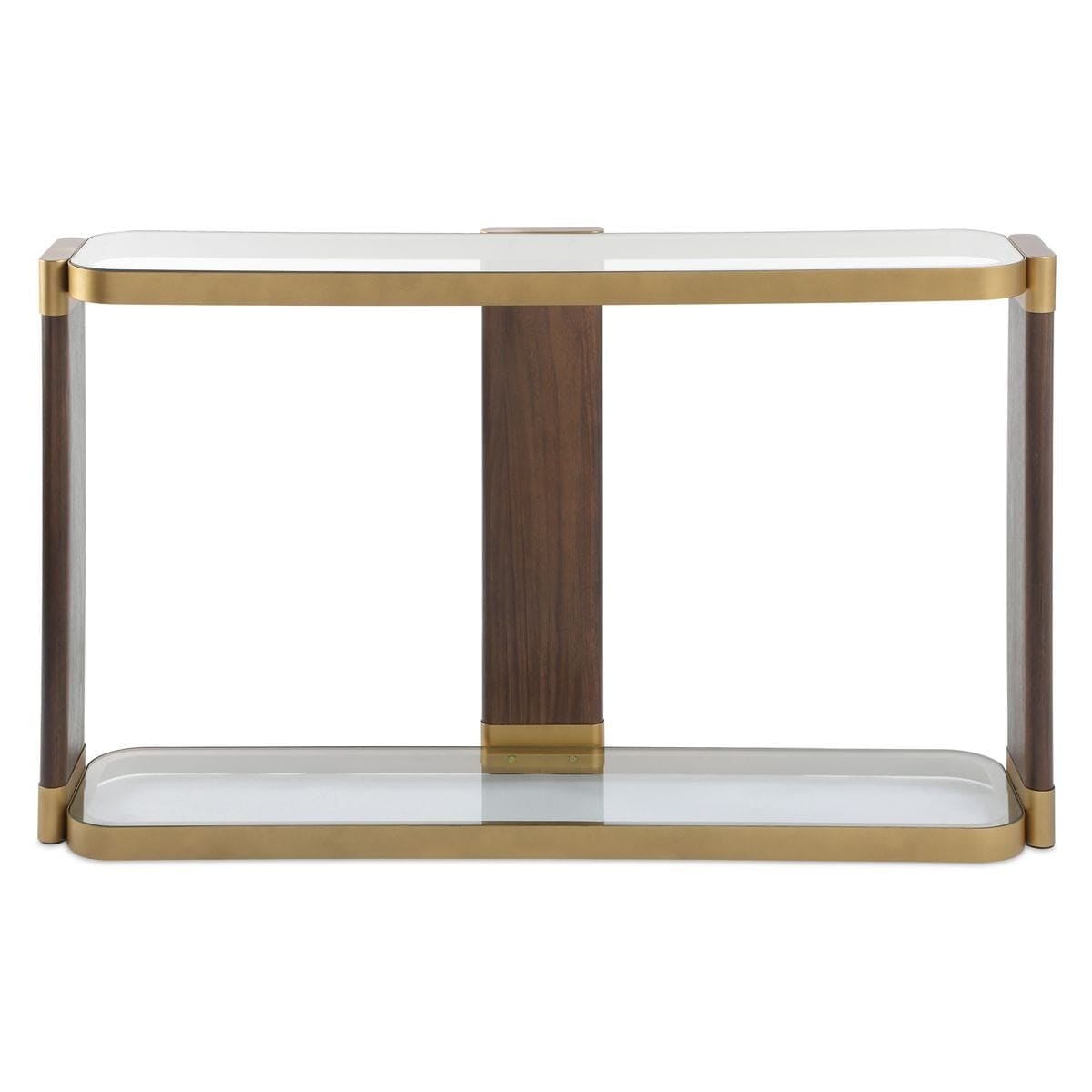 Uttermost Living Ryles Glass Console Table House of Isabella UK