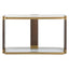 Uttermost Living Ryles Glass Console Table House of Isabella UK