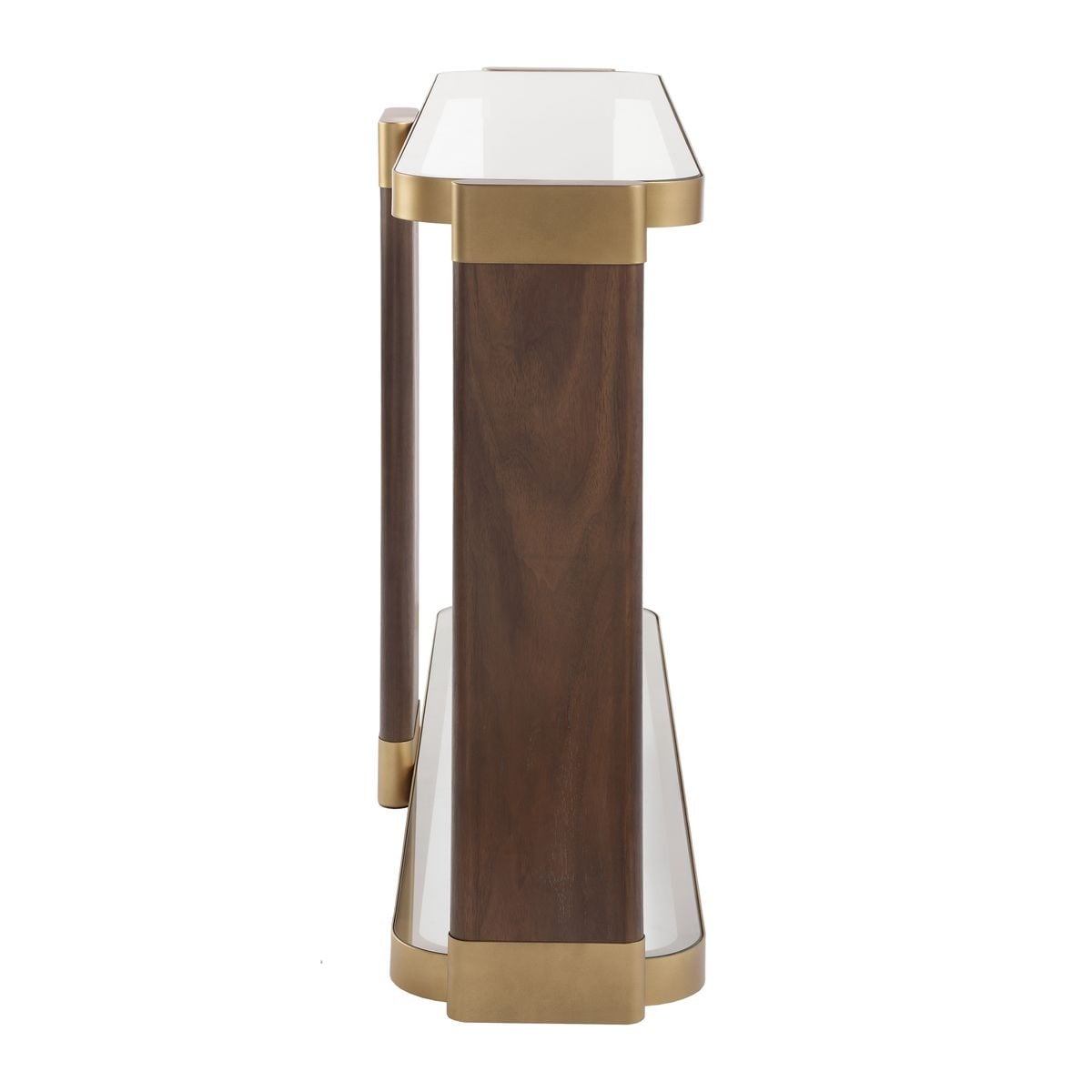 Uttermost Living Ryles Glass Console Table House of Isabella UK
