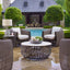 Uttermost Living Sabena White Marble Outdoor Coffee Table House of Isabella UK