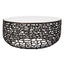 Uttermost Living Sabena White Marble Outdoor Coffee Table House of Isabella UK