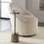 Uttermost Living Sanaga Drink Table Gold House of Isabella UK