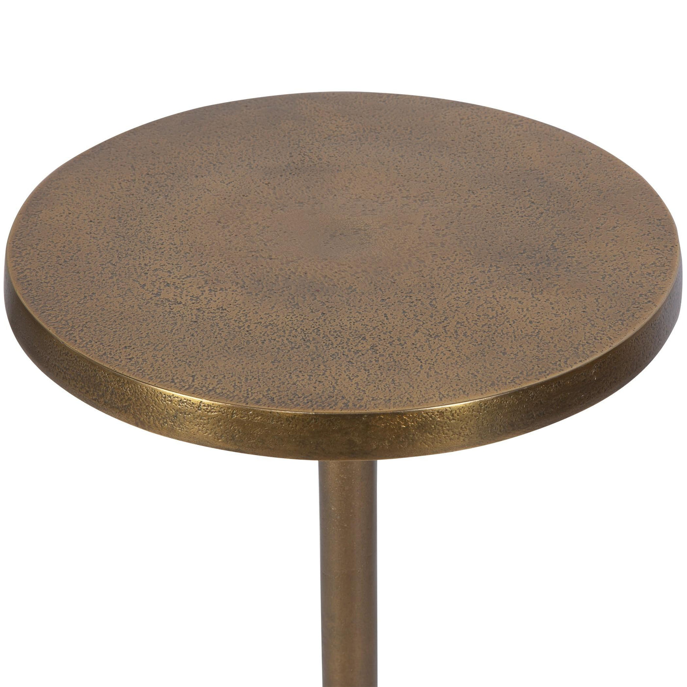 Uttermost Living Sanaga Drink Table Gold House of Isabella UK