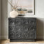 Uttermost Living Shelby 2 Door Ebony Stained Cabinet House of Isabella UK