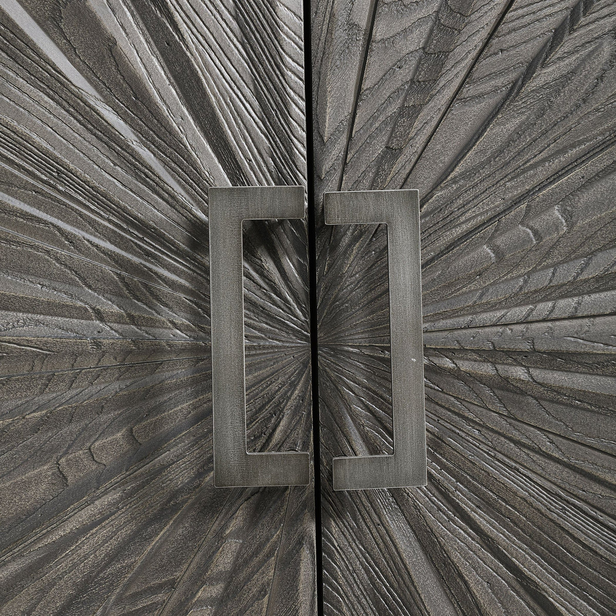 Uttermost Living Shield Gray Oak 2 Door Cabinet House of Isabella UK