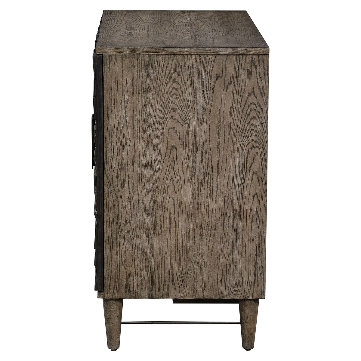 Uttermost Living Shield Gray Oak 2 Door Cabinet House of Isabella UK