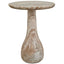 Uttermost Living Shura Indoor-Outdoor Accent Table in Marble House of Isabella UK