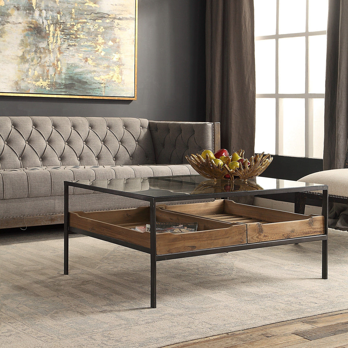 Uttermost Living Silas Coffee Table House of Isabella UK
