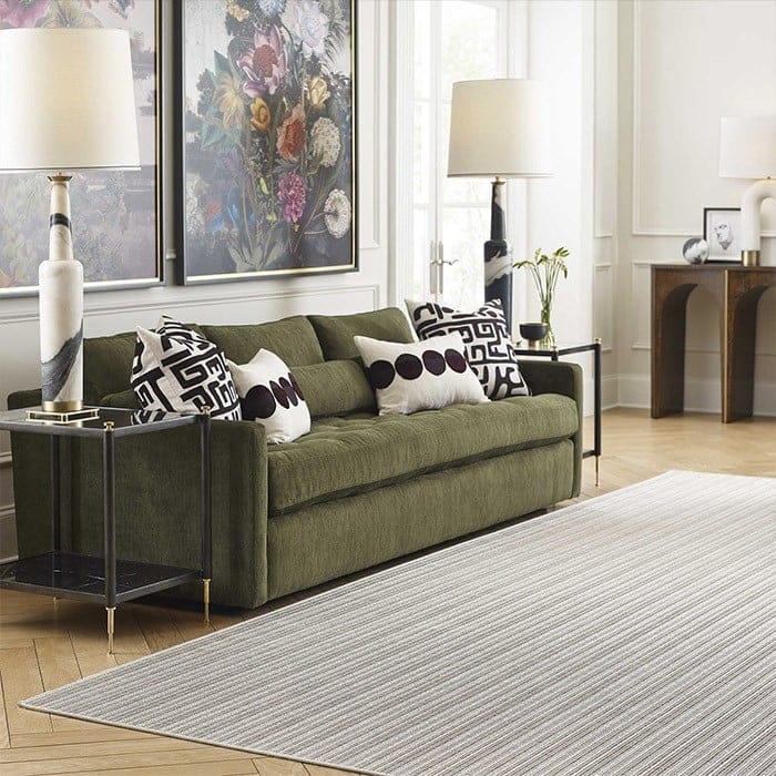Uttermost Living Silver Cloud Rug in Frost -274 x 366cm House of Isabella UK