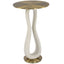 Uttermost Living Sonia Modern Accent Table in Brass House of Isabella UK