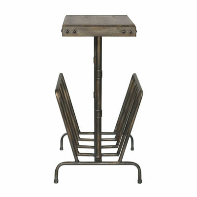 Uttermost Living Sonora Industrial Magazine Accent Table House of Isabella UK