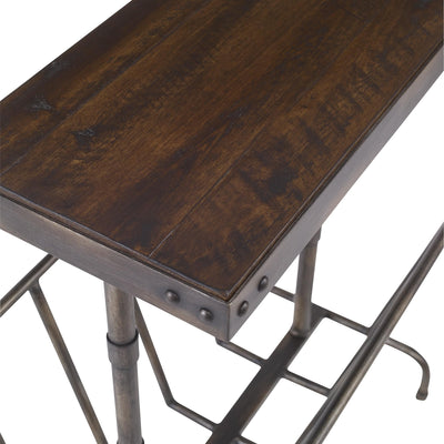 Uttermost Living Sonora Industrial Magazine Accent Table House of Isabella UK