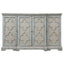 Uttermost Living Sophie 4 Door Grey Cabinet House of Isabella UK