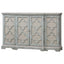 Uttermost Living Sophie 4 Door Grey Cabinet House of Isabella UK