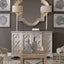 Uttermost Living Sophie 4 Door Grey Cabinet House of Isabella UK