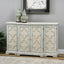 Uttermost Living Sophie 4 Door Grey Cabinet House of Isabella UK