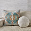 Uttermost Living Spectrum Cushion in Blush and Aqua House of Isabella UK