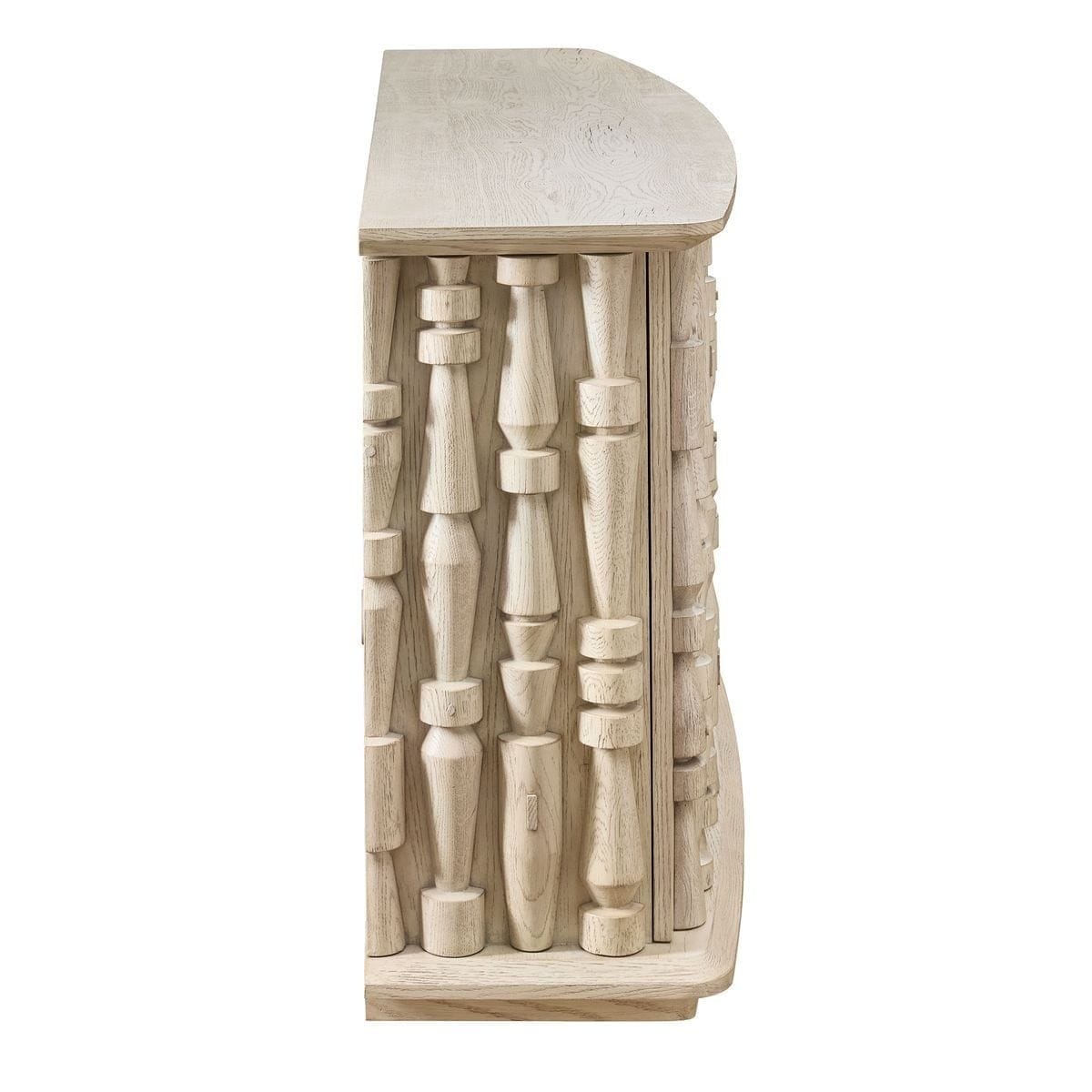 Uttermost Living Spindle 4 Door Cabinet House of Isabella UK