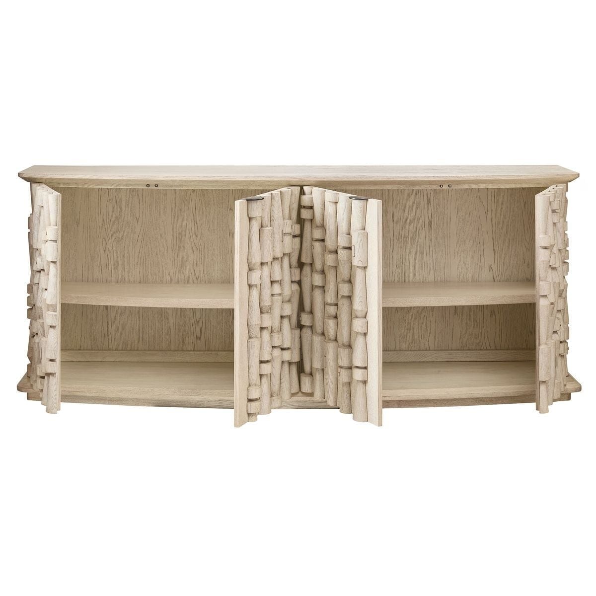 Uttermost Living Spindle 4 Door Cabinet House of Isabella UK