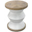 Uttermost Living Spool Geometric Side Table House of Isabella UK