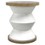 Uttermost Living Spool Geometric Side Table House of Isabella UK