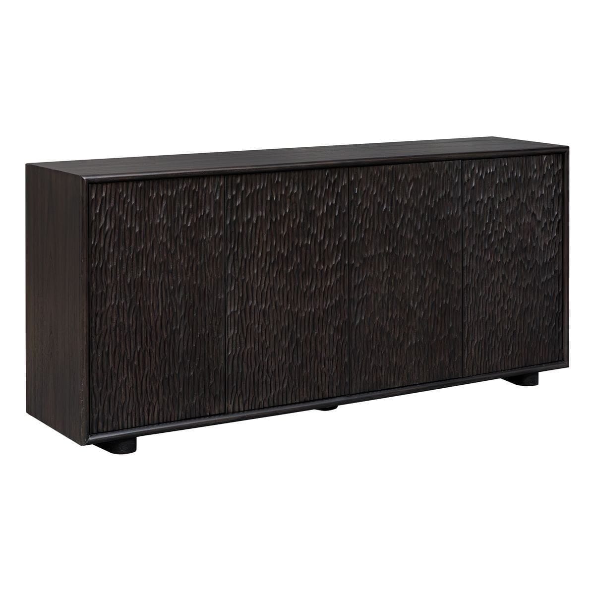 Uttermost Living Stevenson Chiseled 4 Door Cabinet House of Isabella UK