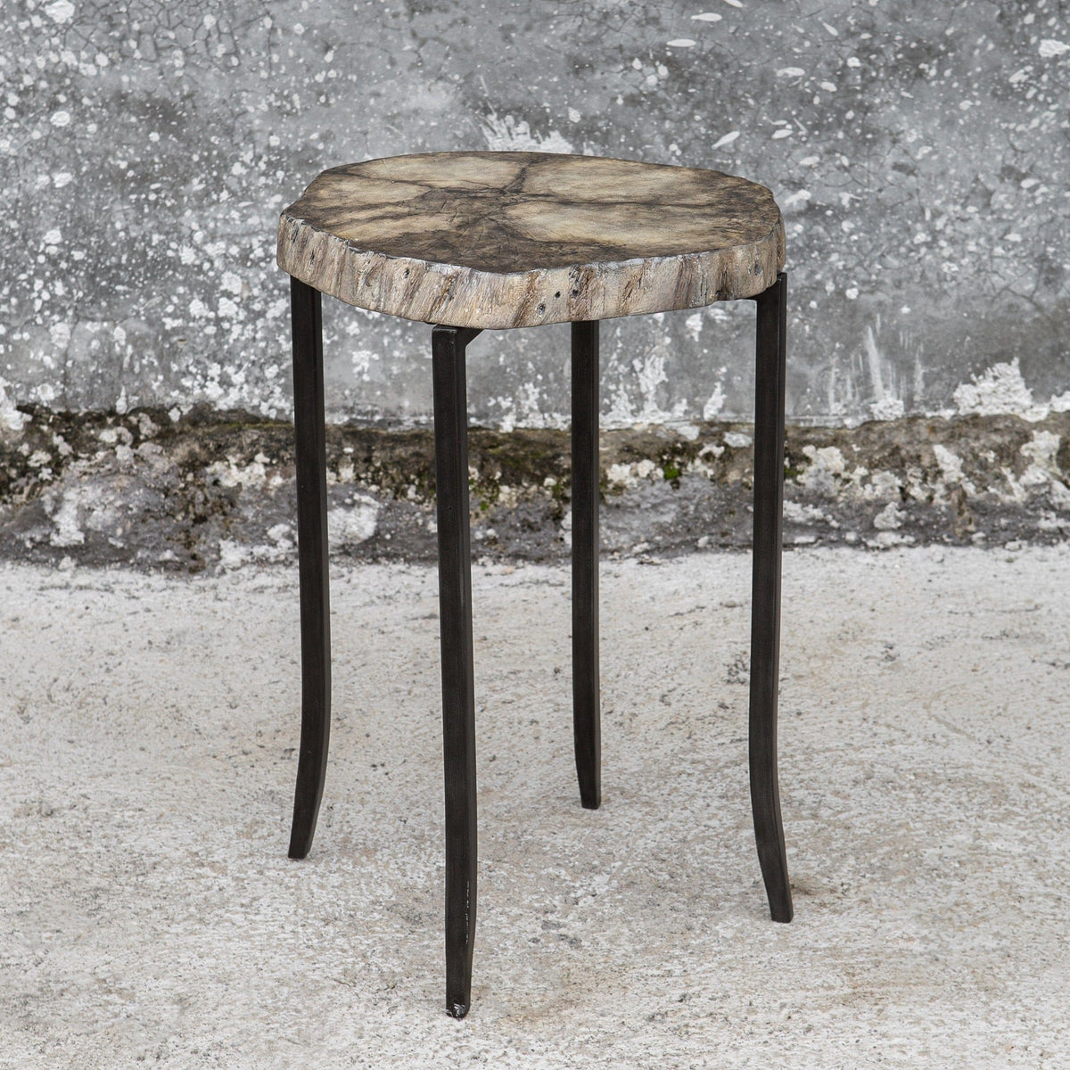 Uttermost Living Stiles Rustic Accent Table House of Isabella UK