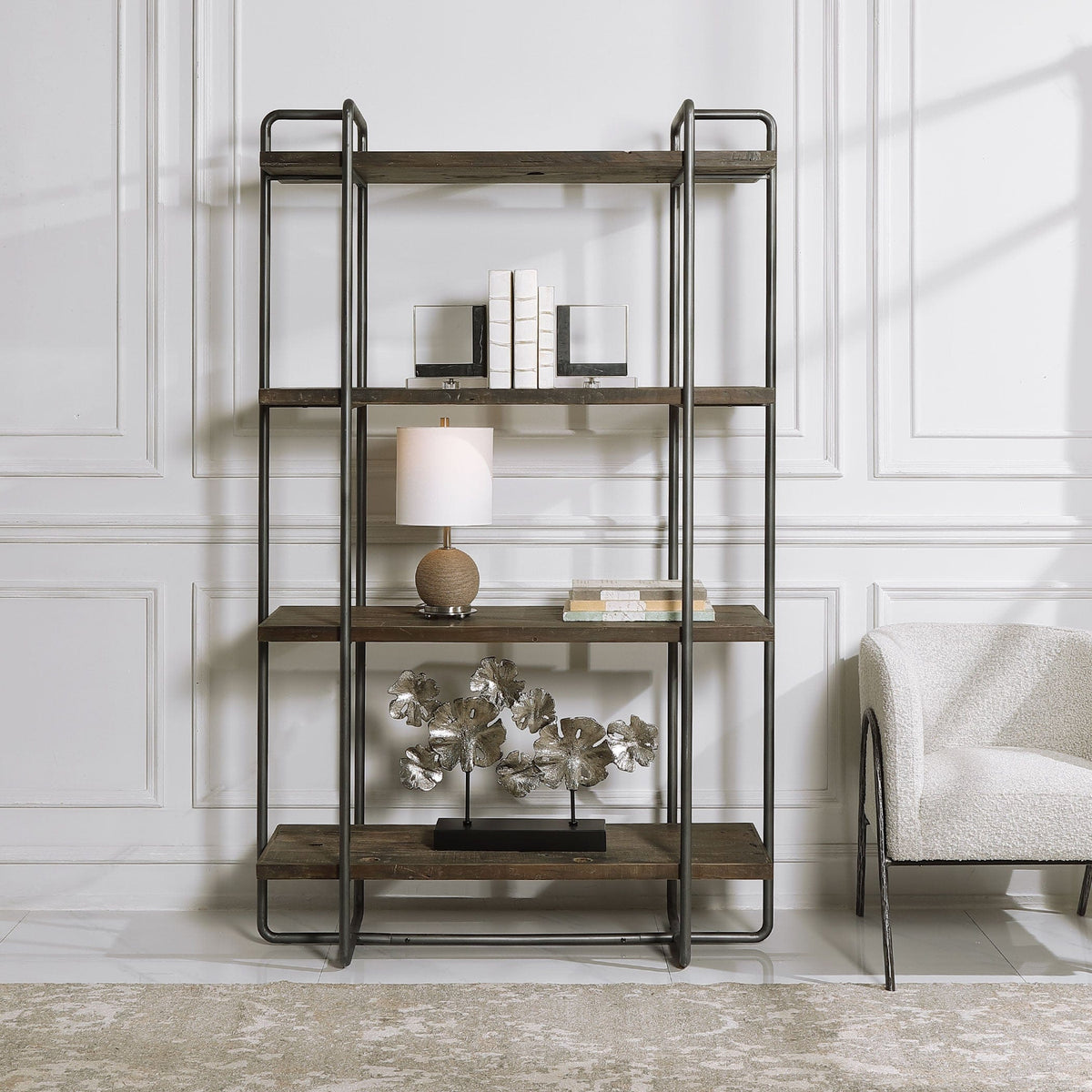 Uttermost Living Stilo Urban Industrial Etagere House of Isabella UK