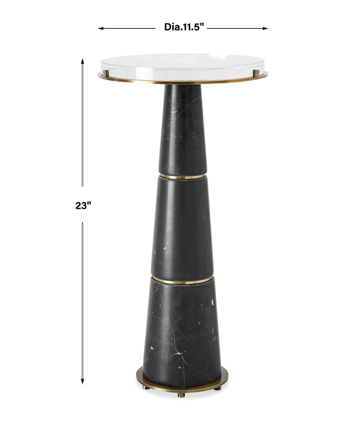 Uttermost Living Stop Traffic Accent Table House of Isabella UK