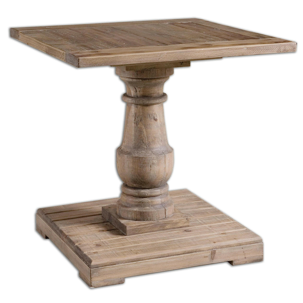 Stratford Pedestal End Table.