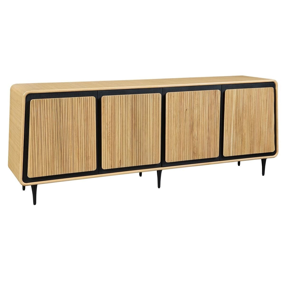 Uttermost Living Striation 4 Door Cabinet House of Isabella UK