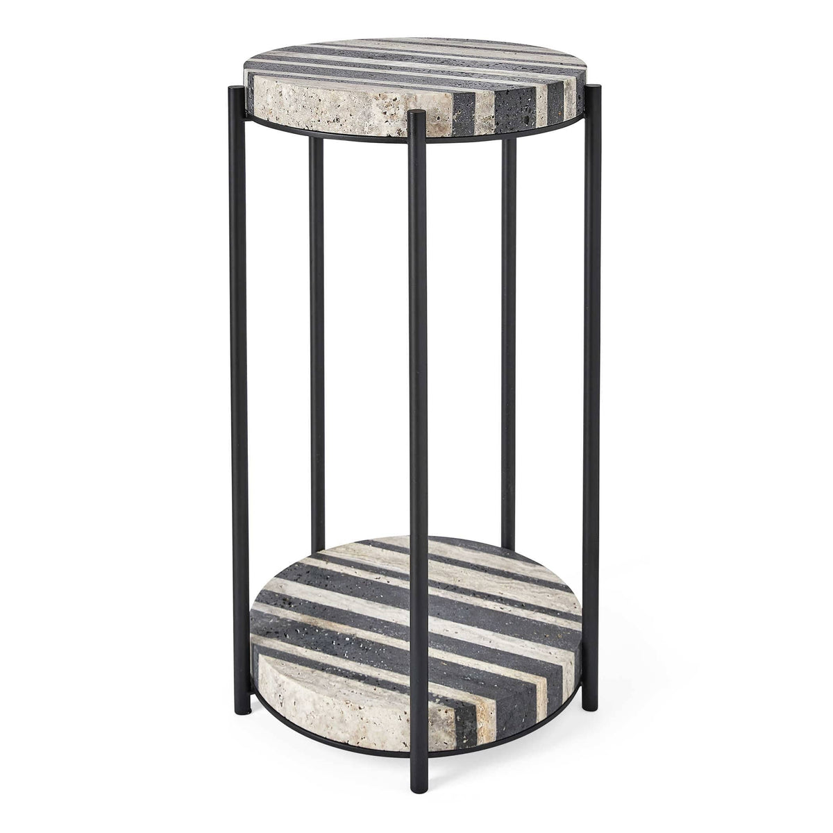 Uttermost Living Strie Accent Table House of Isabella UK