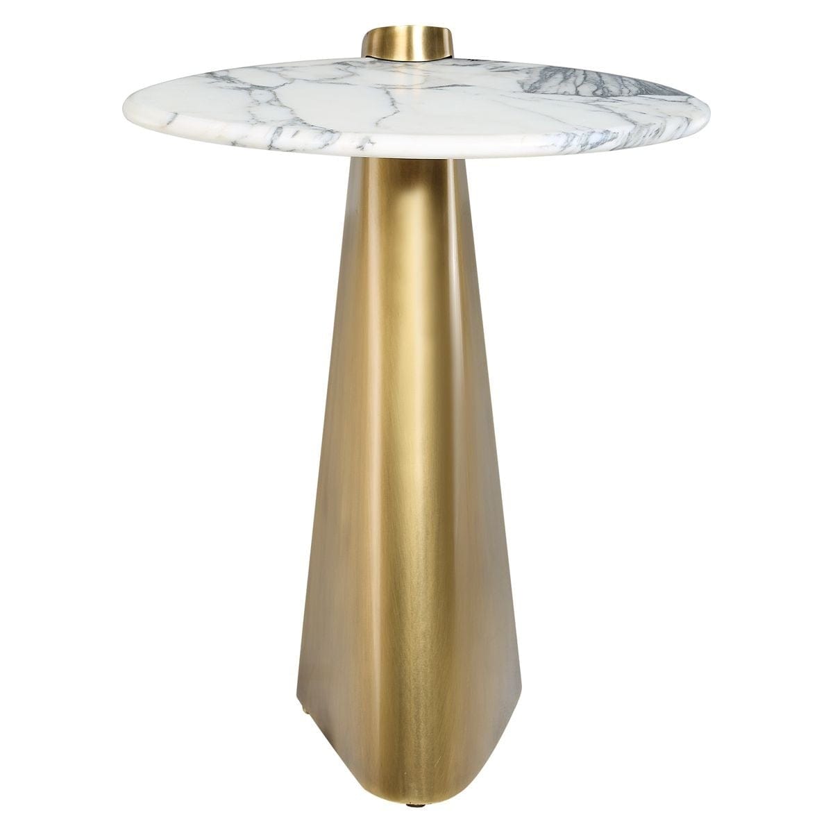 Uttermost Living Strum Accent Table in Arabescato Marble House of Isabella UK