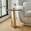 Uttermost Living Strum Accent Table in Michelangelo Marble House of Isabella UK