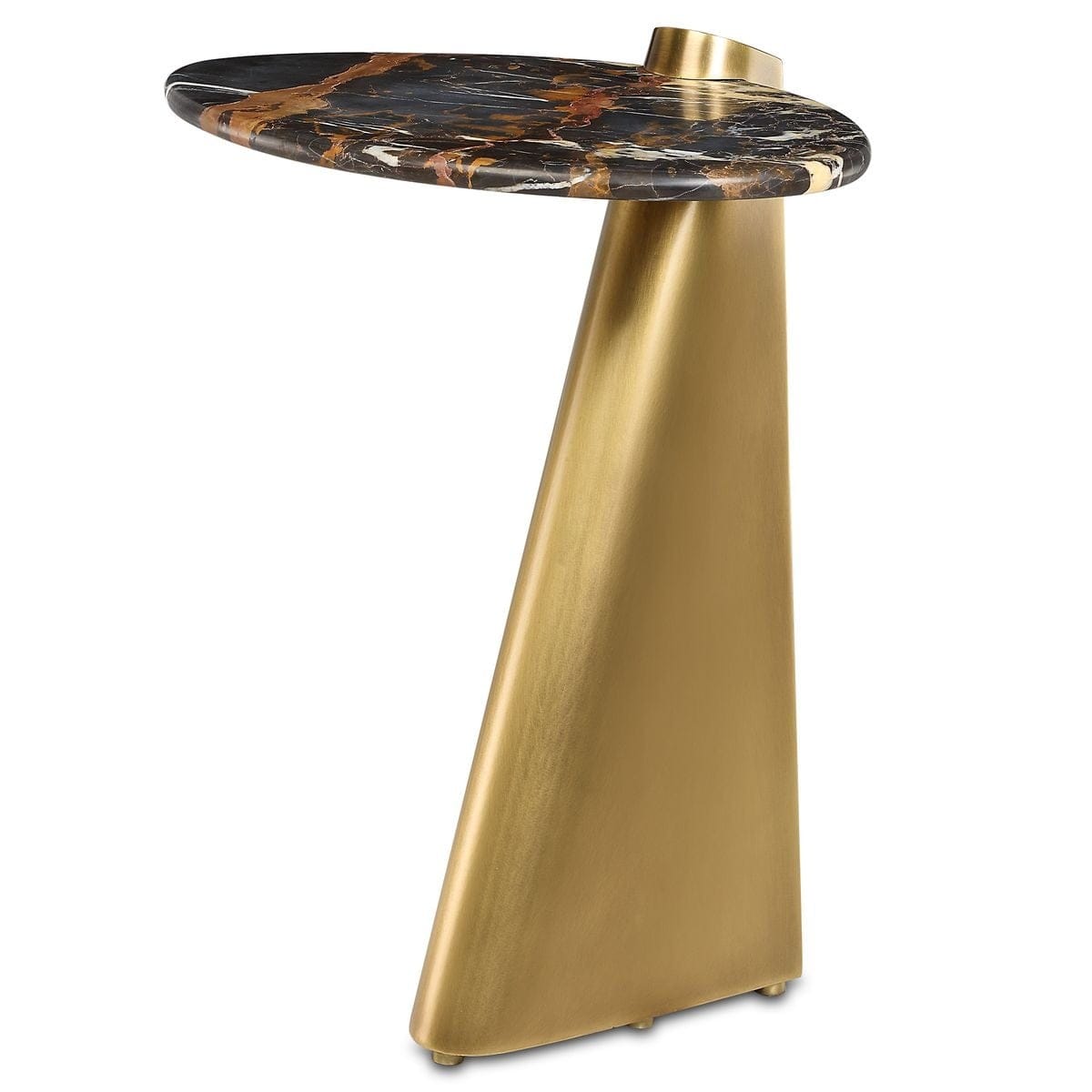 Uttermost Living Strum Accent Table in Michelangelo Marble House of Isabella UK