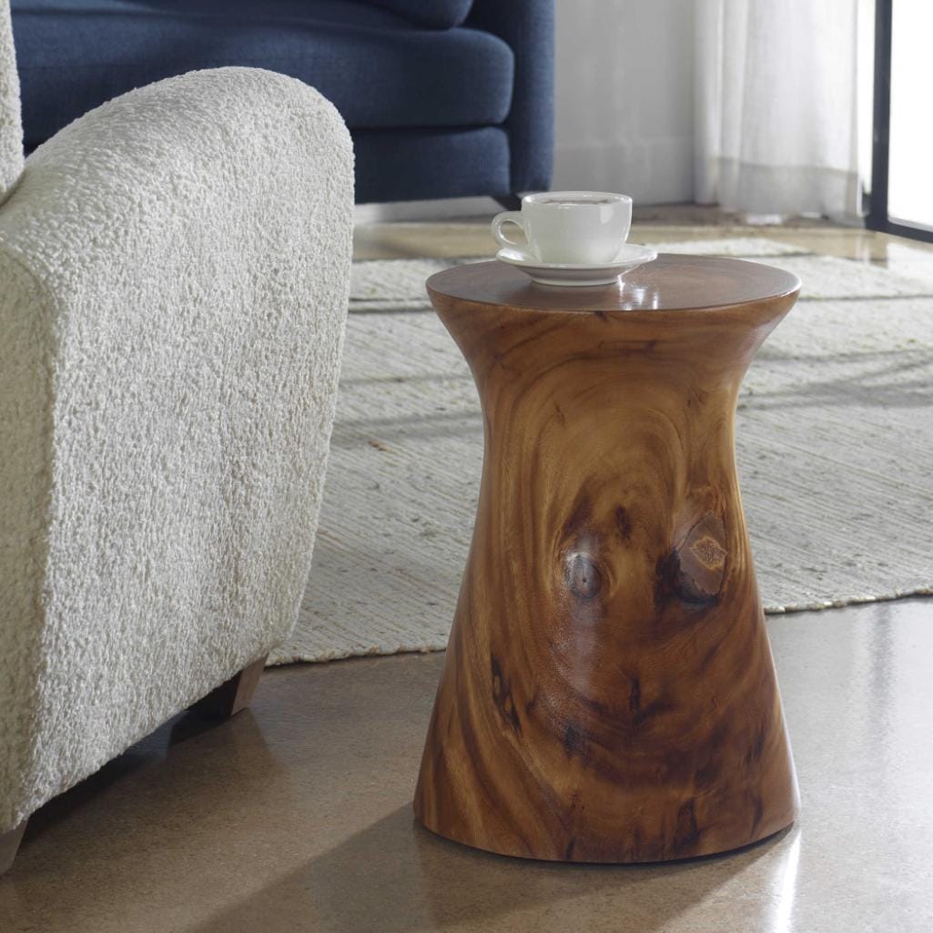 Uttermost Living Swell Wooden Accent Table House of Isabella UK