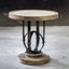 Uttermost Living Sydney Light Oak Side Table House of Isabella UK
