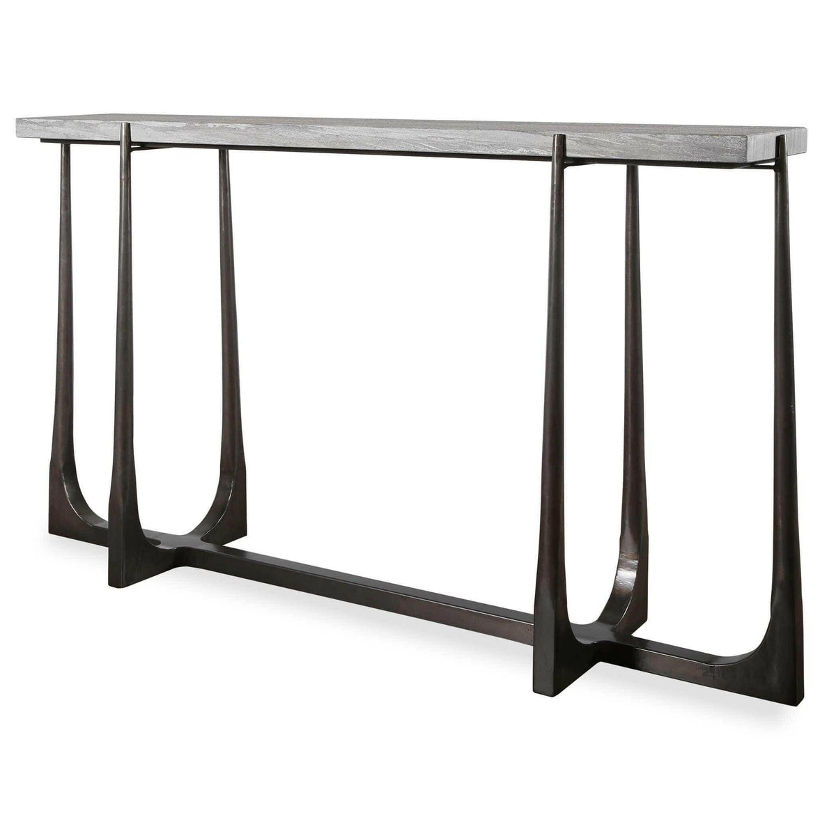 Tapering off Console Table.