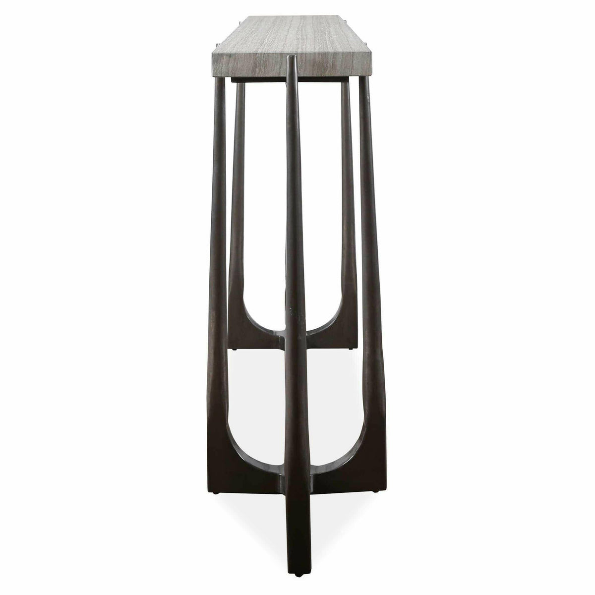 Tapering off Console Table.