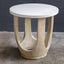 Uttermost Living Tatli Stone Top Side Table House of Isabella UK