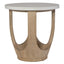 Uttermost Living Tatli Stone Top Side Table House of Isabella UK