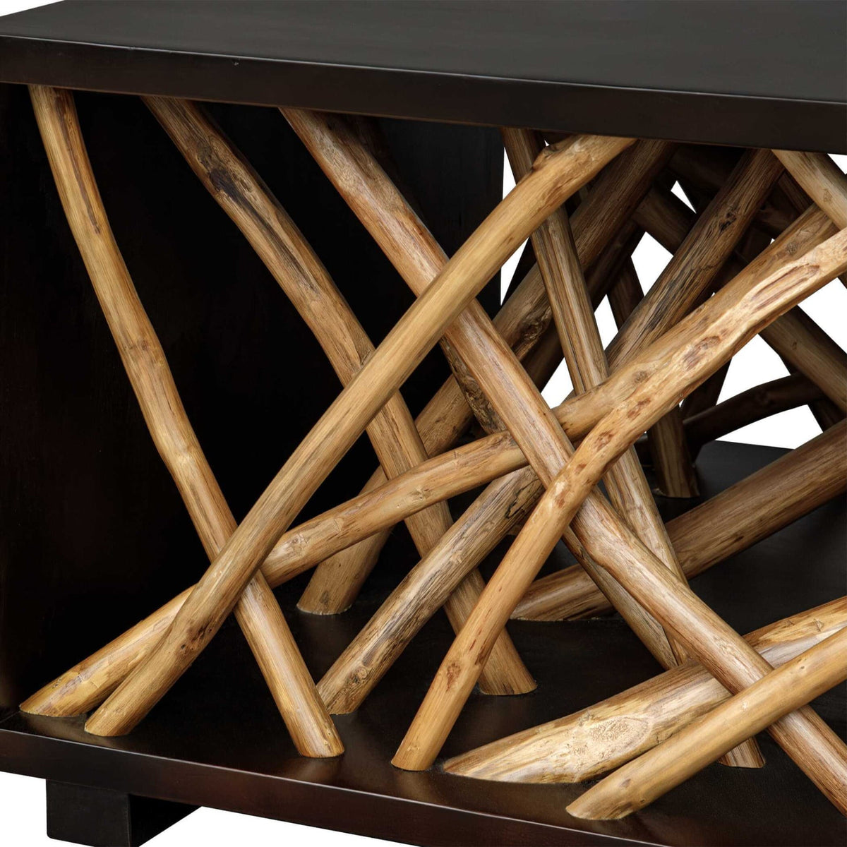 Uttermost Living Teak Maze Coffee Table House of Isabella UK