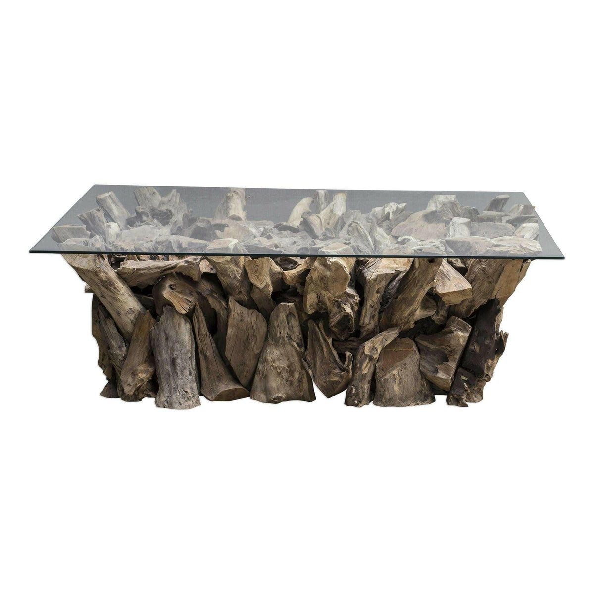 Teak Root Coffee Table.