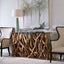 Uttermost Living Teak Wood Console House of Isabella UK