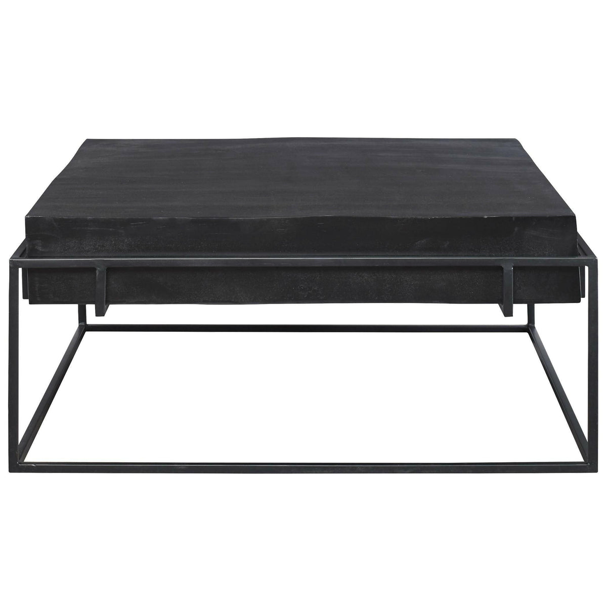 Telone Modern Black Coffee Table.