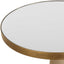 Uttermost Living Terra Brass Accent Table House of Isabella UK