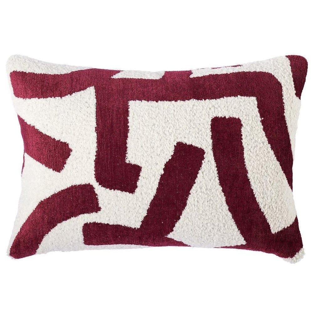 Uttermost Living The Flip Side Cushion in Raspberry House of Isabella UK