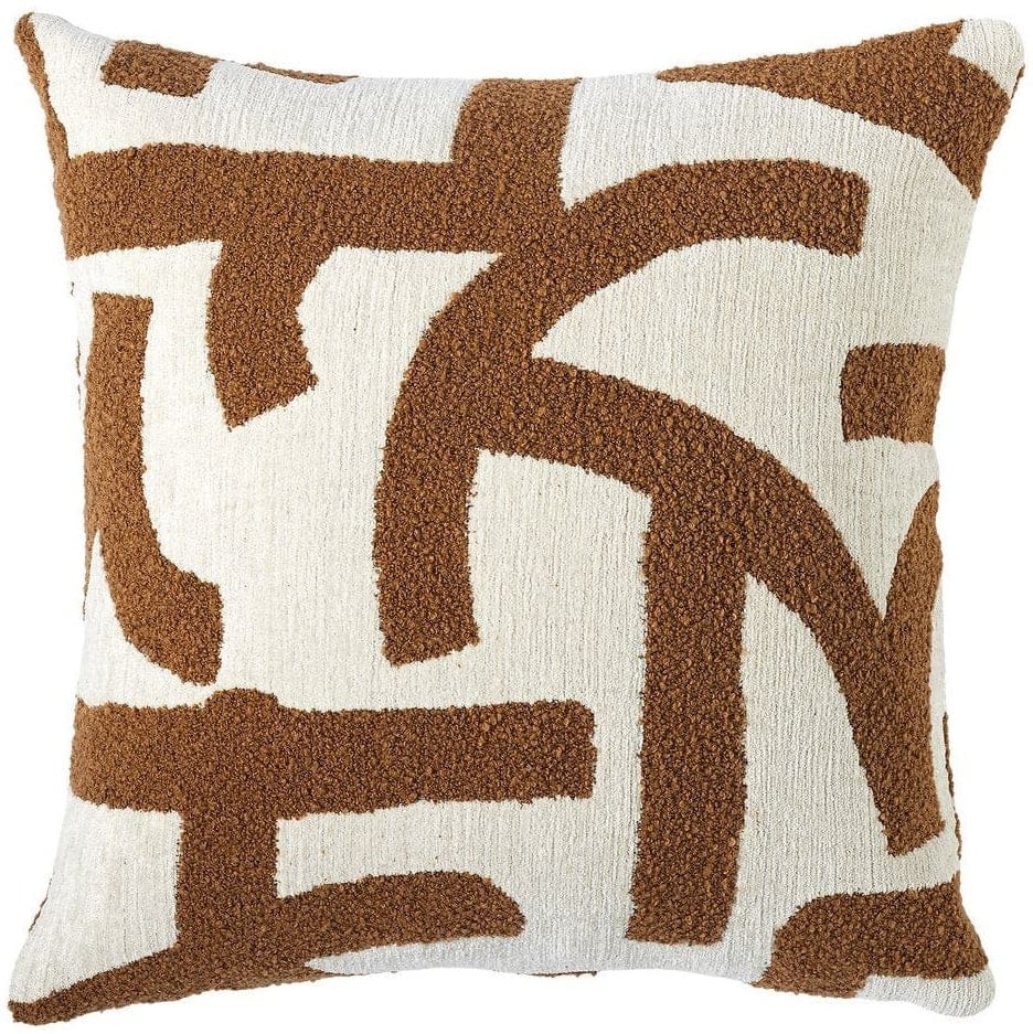 Uttermost Living The Flip Side Cushion in Toffee House of Isabella UK
